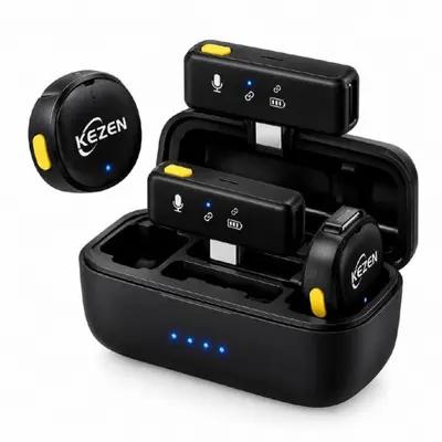 میکروفون یقه ای بی سیم کزن مدل KEZEN KZ-WM23