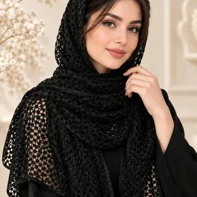 شال مخمل مربعی