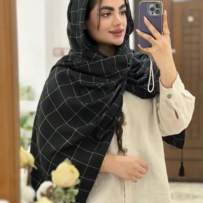 شال برشکا مشکی