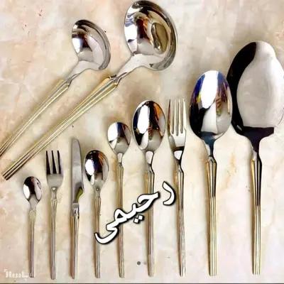 سرویس قاشق و چنگال 24نفره 120 پارچه یونیک آلمان-155878