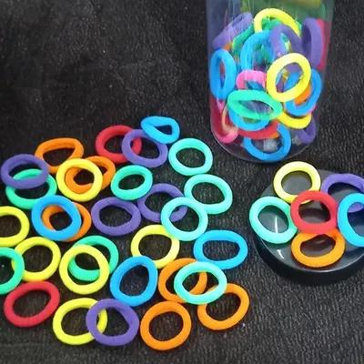 کش مو رنگی سایز کوچک