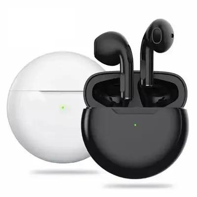 ایرپاد پرو 6 Airpods pro اپل رنگ سفید باتری بزرگ مناسب باشگاه و تمرین