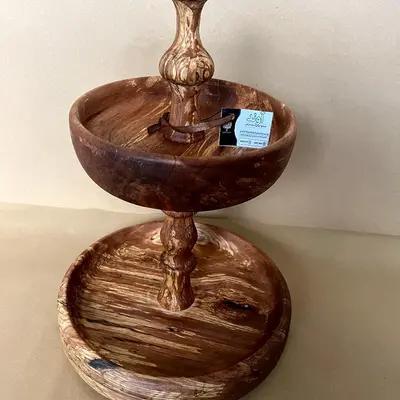 شیرینی خوری دوطبقه چوبی