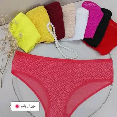 شورت دانتل زنبوری دو ایکس لارج تا 3ایکس لارج کیفیت عالی مهوان بانو