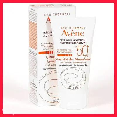 کرم ضد آفتاب منیرال spf50+++
