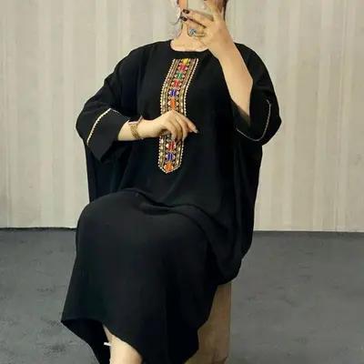 مانتو بلند عبایی زنانه بابوس درجه یک