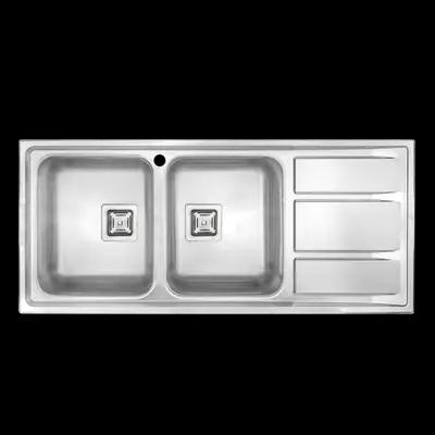 سینک ظرفشویی توکار فانتزی مدل DS3112-116 (DS 151) درسا