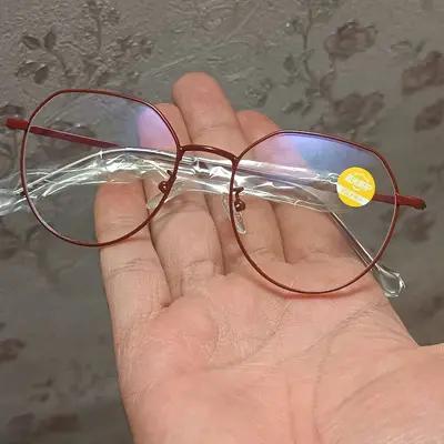 عینک طبی رنگ قرمز تیره جیگری