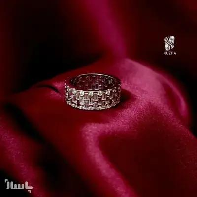 حلقه نقره زنانه کدanz1162