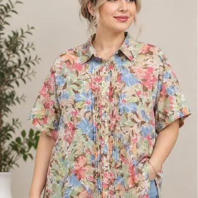 بلوز خارجی سایز بزرگ مارک Alfred dunner 3xl-160649