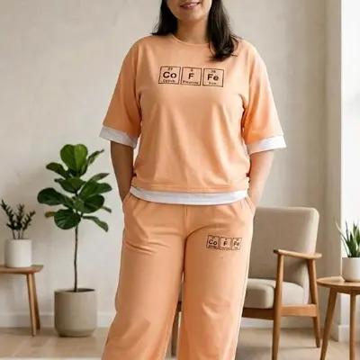 تیشرت و شلوار بگ زنانه فری تا 50