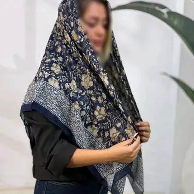 روسری نخی دوردوخت