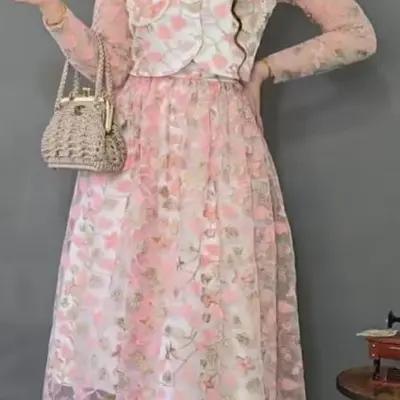 پیراهن مهمانی زنانه تور مدل مدل انیل