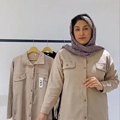 مانتو کتان-151629