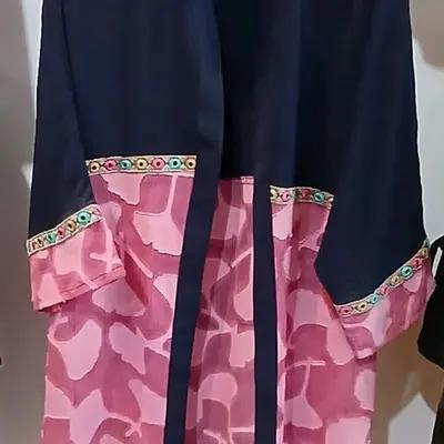 رویه زنانه ابروبادی مزونی مدل مجلسی جلو باز