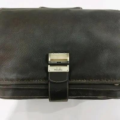 کیف بزرگ مهندسی چرم طبیعی آکبند