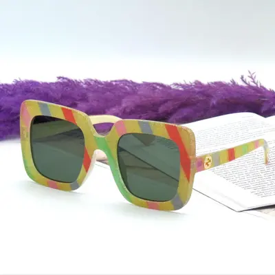 عینک آفتابی گوچی زنانه پاستیلی uv400 Gucci