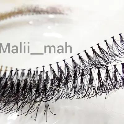 مژه مصنوعی ریسه ای گره ای