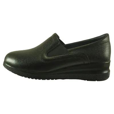 کفش طبی زنانه چرم طبیعی کد 739