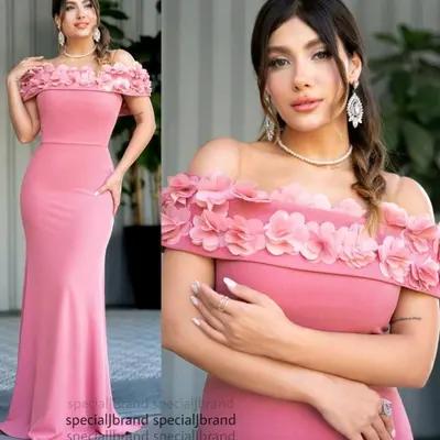 پیراهن مهمانی زنانه کرپ مدل پیراهن فانتزی گلدار مجلسی ماکسی ویلیام 97018-157519