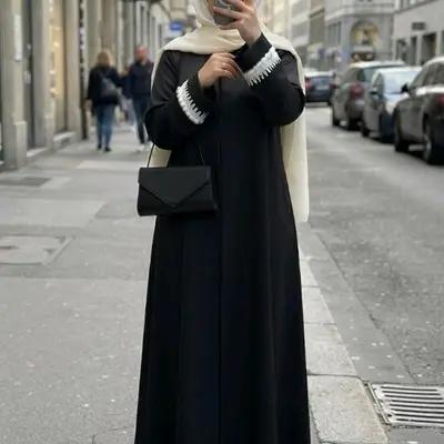 مانتو مجلسی کرپ زندیه مدل عبا