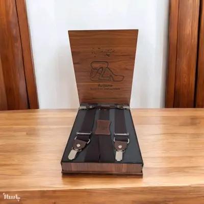 ساسبند مردانه چرم طبیعی