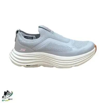 کفش طبی اسکیچرز بدون بند مکس کوشن طوسی