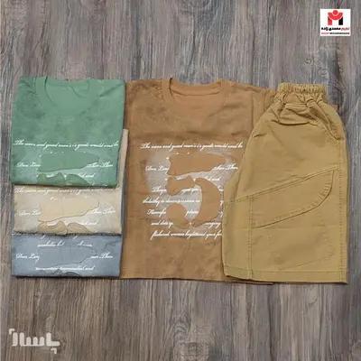 تیشرت شلوارک پسرانه ست 40-45