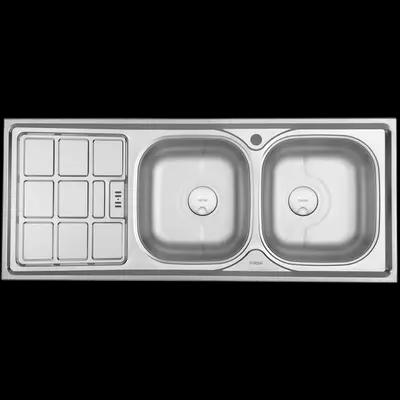 سینک ظرفشویی توکار نیمه فانتزی مدل DS3305-12 (DS 523) درسا