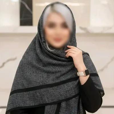 روسری مشکی محرمی سیاه خنک تابستانه