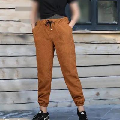 شلوار اسلش مخمل کبریتی-119161