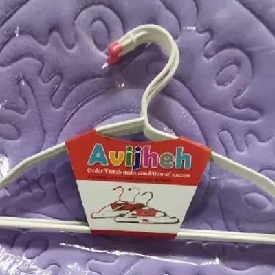فروش ویژه چوب لباسی روکش دار بسته 12 عددی