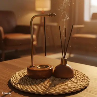 جاعودی مدل عصایی چوبی (ست دو تیکه)
