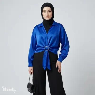 شومیز کیمونو جلو حلقه
