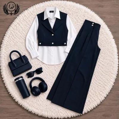پیراهن و جلیقه و شلوار