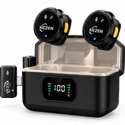 میکروفون یقه ای بی سیم کزن مدل KEZEN KZ-WM21