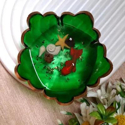 تنگ ماهی رزینی جاودان سبز شفاف