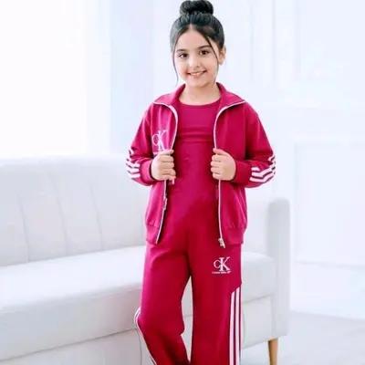 ست سویشرت شلوار سه تیکه دخترونه