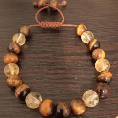 دستبند شیک و پر انرژی سنگ طبیعی