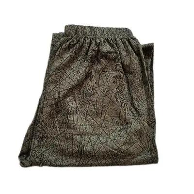 شلوار راحتی طرح دار سبز ماشی طرح ستاره