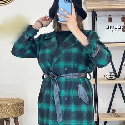 پالتومدل کتی چهارخونه مرلین سبز
