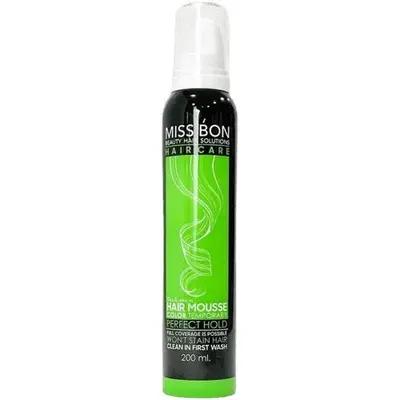 موس مو رنگی میس بون سبز Miss Bon Green حجم 200 میلی‌لیتر
