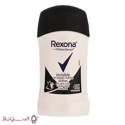 استیک ضدتعریق رکسونا مدل Invisible Black And White حجم 40 میل