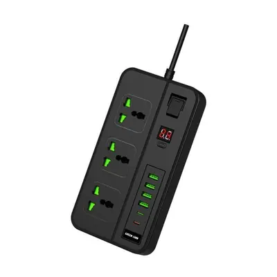 چندراهی برقی گرین لاین مدل GS-150 POWER SOCKET - (18 ماه گارانتی)
