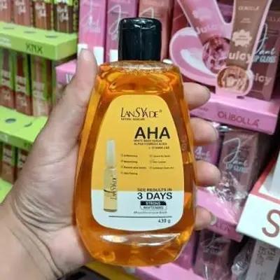 سرم سفیدکننده و روشن‌کننده بدن AHA لانسیدا، حجم 430 گرم