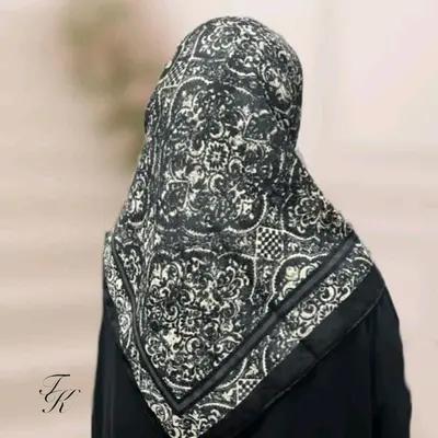 روسری نخی طرحدار