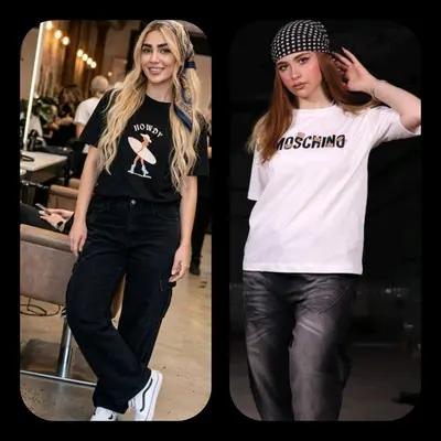 تیشرت نخ پنبه دخترانه