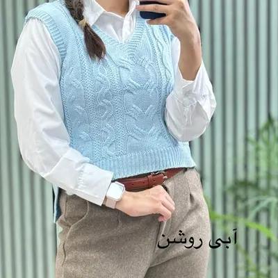 ژیله بافت زنانه نخ ترک 404