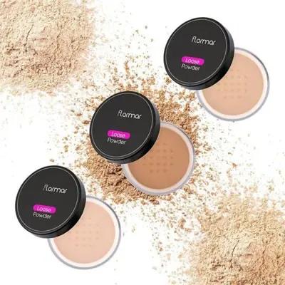 پودر تثبیت کننده آرایش فلورمار مدل Loose Powder