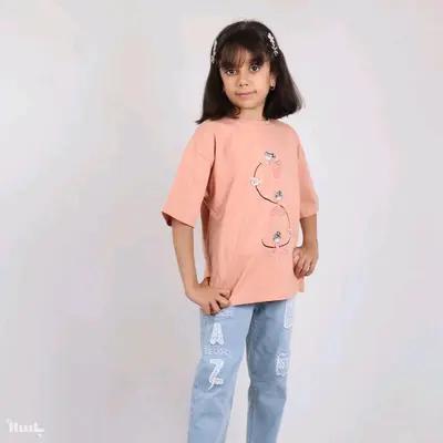 تیشرت دخترانه تریکو